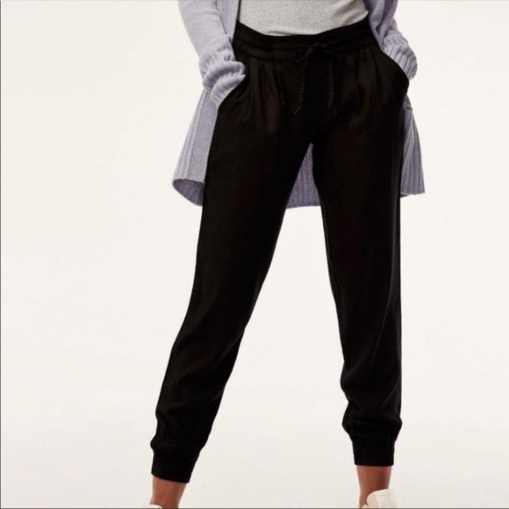 Talula Aritzia Black Los Feliz Jogger Pant XXS
